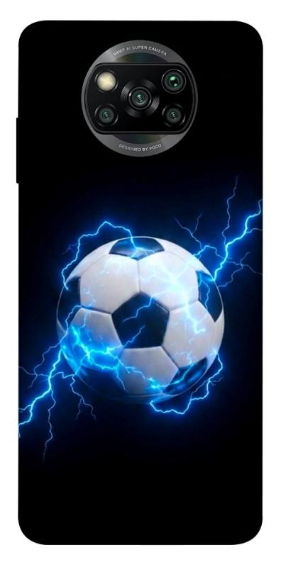 Чохол itsPrint Thunder ball для Xiaomi Poco X3 NFC / Poco X3 Pro, спорт, купити оптом з доставкою