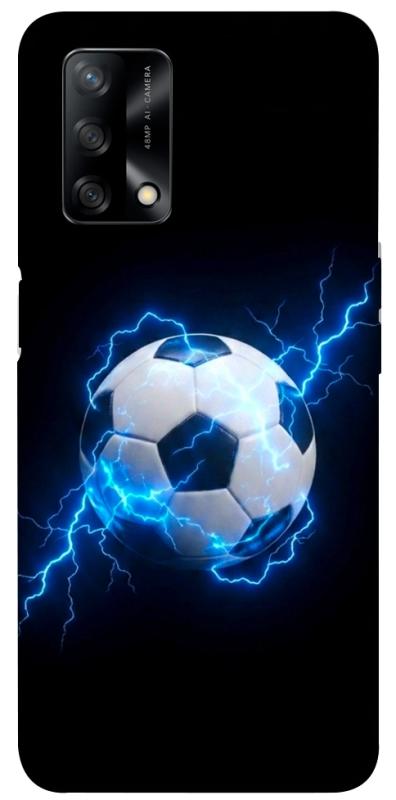 Чохол itsPrint Thunder ball для Oppo A74 4G, спорт, купити оптом з доставкою