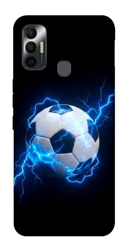 Чохол itsPrint Thunder ball для TECNO Spark 7, спорт, купити оптом з доставкою