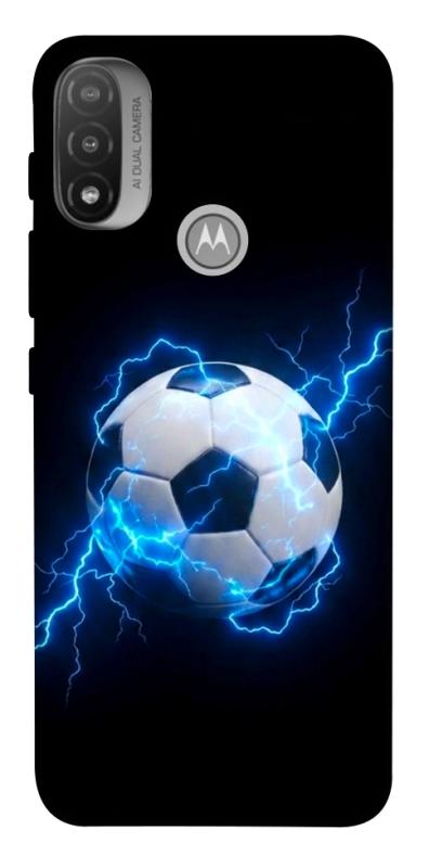 Чохол itsPrint Thunder ball для Motorola Moto E20, спорт, купити оптом з доставкою