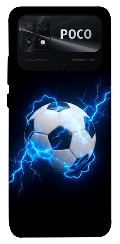 Чохол itsPrint Thunder ball для Xiaomi Poco C40, спорт, купити оптом з доставкою