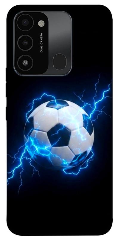 Чохол itsPrint Thunder ball для Tecno Spark Go 2022 (KG5m), спорт, купити оптом з доставкою