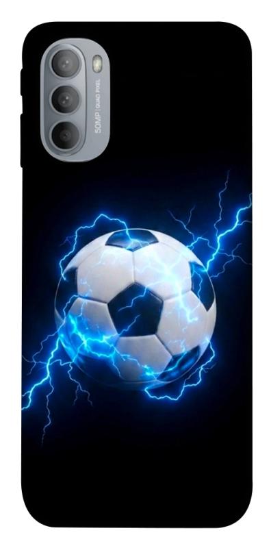 Чохол itsPrint Thunder ball для Motorola Moto G31, спорт, купити оптом з доставкою