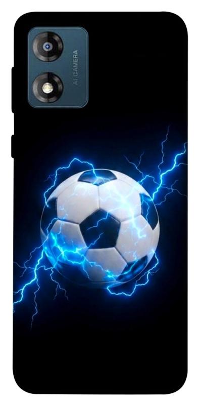 Чохол itsPrint Thunder ball для Motorola Moto E13, спорт, купити оптом з доставкою