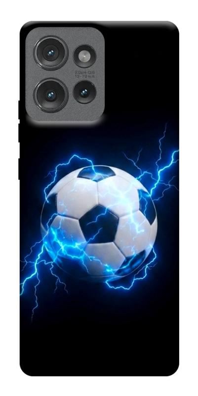 Чохол itsPrint Thunder ball для Motorola Edge 50, спорт, купити оптом з доставкою