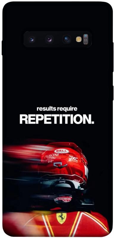Чохол itsPrint Repetition для Samsung Galaxy S10+, спорт, купити оптом з доставкою