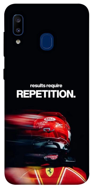 Чохол itsPrint Repetition для Samsung Galaxy A20 / A30, спорт, купити оптом з доставкою