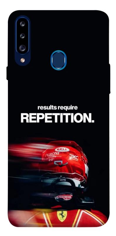 Чохол itsPrint Repetition для Samsung Galaxy A20s, спорт, купити оптом з доставкою