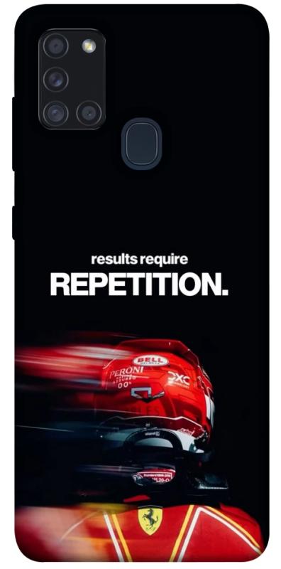 Чохол itsPrint Repetition для Samsung Galaxy A21s, спорт, купити оптом з доставкою