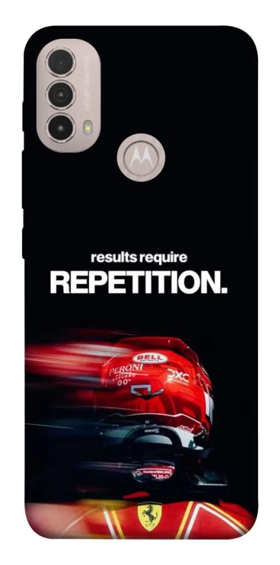 Чохол itsPrint Repetition для Motorola Moto E40, спорт, купити оптом з доставкою