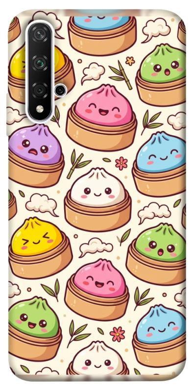Чохол itsPrint Pattern dumpling для Huawei Honor 20 / Nova 5T, паттерн, купити оптом з доставкою
