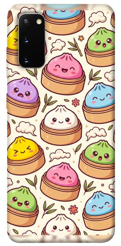 Чохол itsPrint Pattern dumpling для Samsung Galaxy S20, паттерн, купити оптом з доставкою