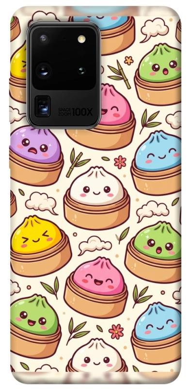 Чохол itsPrint Pattern dumpling для Samsung Galaxy S20 Ultra, паттерн, купити оптом з доставкою