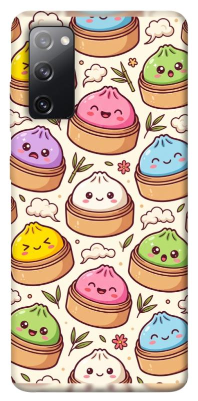 Чохол itsPrint Pattern dumpling для Samsung Galaxy S20 FE, паттерн, купити оптом з доставкою