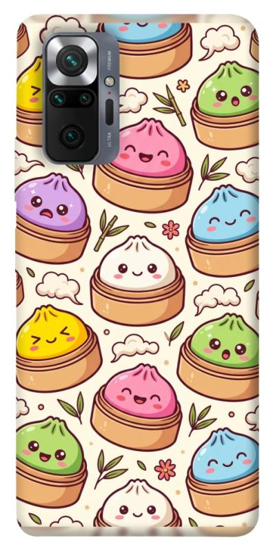 Чохол itsPrint Pattern dumpling для Xiaomi Redmi Note 10 Pro, паттерн, купити оптом з доставкою