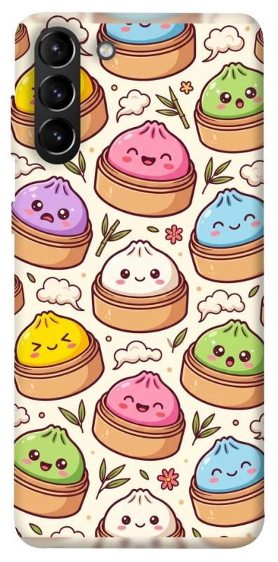 Чохол itsPrint Pattern dumpling для Samsung Galaxy S21+, паттерн, купити оптом з доставкою