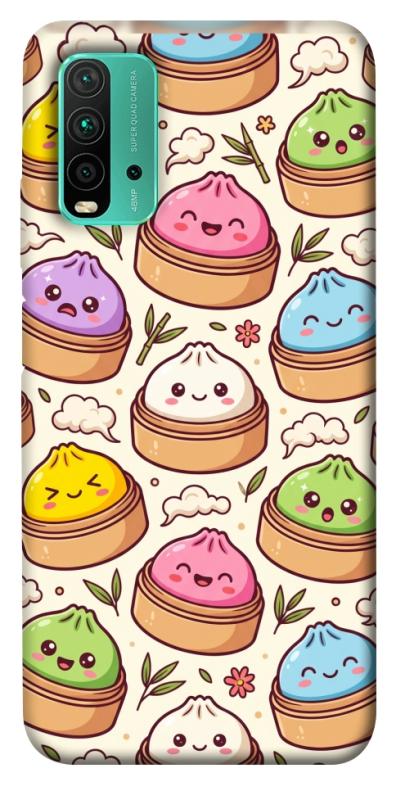 Чохол itsPrint Pattern dumpling для Xiaomi Redmi Note 9 4G / Redmi 9 Power / Redmi 9T, паттерн, купити оптом з доставкою