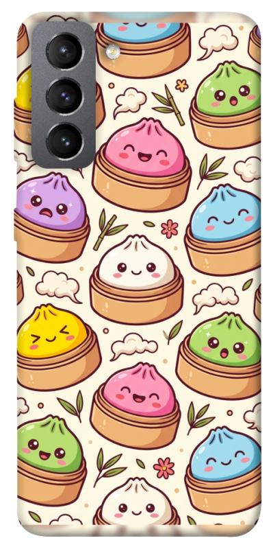 Чохол itsPrint Pattern dumpling для Samsung Galaxy S21 FE, паттерн, купити оптом з доставкою