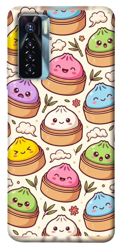 Чохол itsPrint Pattern dumpling для TECNO Camon 17 Pro, паттерн, купити оптом з доставкою