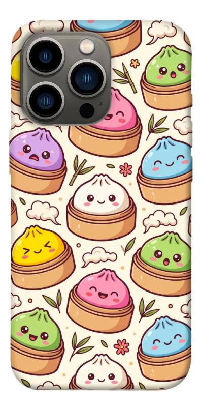 Чохол itsPrint Pattern dumpling для Apple iPhone 13 Pro (6.1"), паттерн, купити оптом з доставкою
