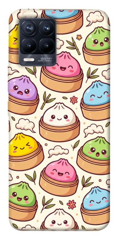 Чохол itsPrint Pattern dumpling для Realme 8, паттерн, купити оптом з доставкою