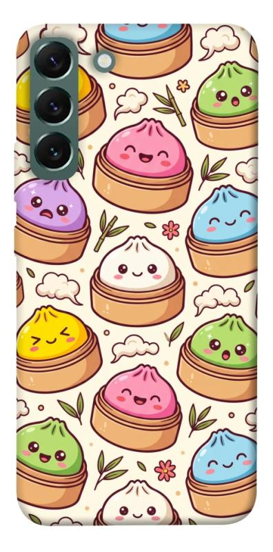 Чохол itsPrint Pattern dumpling для Samsung Galaxy S22+, паттерн, купити оптом з доставкою