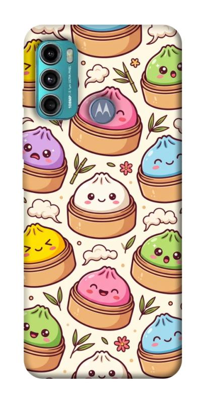 Чохол itsPrint Pattern dumpling для Motorola Moto G60, паттерн, купити оптом з доставкою
