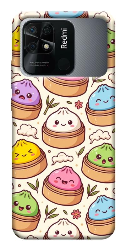 Чохол itsPrint Pattern dumpling для Xiaomi Redmi 10C, паттерн, купити оптом з доставкою