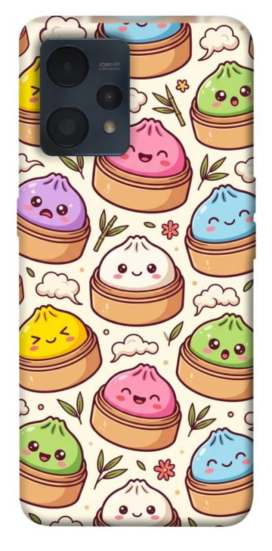 Чохол itsPrint Pattern dumpling для Realme 9 4G / 9 Pro+, паттерн, купити оптом з доставкою