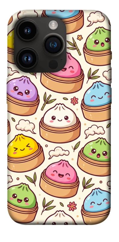 Чохол itsPrint Pattern dumpling для Apple iPhone 14 Pro (6.1"), паттерн, купити оптом з доставкою