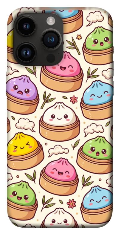 Чохол itsPrint Pattern dumpling для Apple iPhone 14 Pro Max (6.7"), паттерн, купити оптом з доставкою