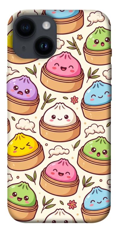 Чохол itsPrint Pattern dumpling для Apple iPhone 14 (6.1"), паттерн, купити оптом з доставкою