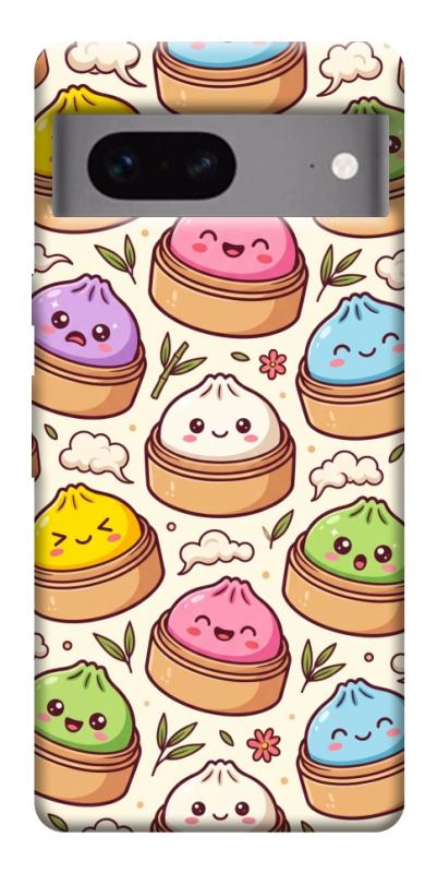 Чохол itsPrint Pattern dumpling для Google Pixel 7, паттерн, купити оптом з доставкою