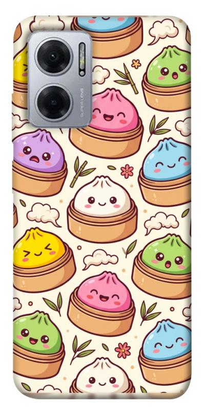 Чохол itsPrint Pattern dumpling для Xiaomi Redmi Note 11E, паттерн, купити оптом з доставкою