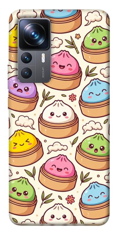 Чохол itsPrint Pattern dumpling для Xiaomi 12T / 12T Pro, паттерн, купити оптом з доставкою