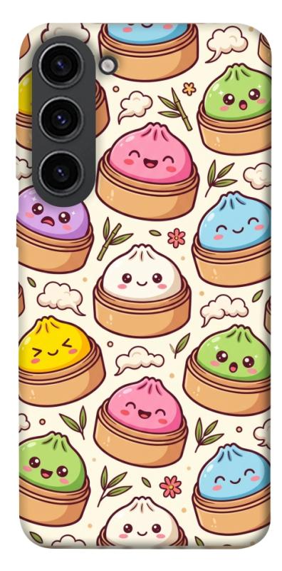 Чохол itsPrint Pattern dumpling для Samsung Galaxy S23, паттерн, купити оптом з доставкою