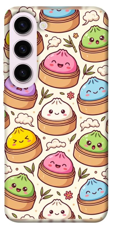 Чохол itsPrint Pattern dumpling для Samsung Galaxy S23+, паттерн, купити оптом з доставкою