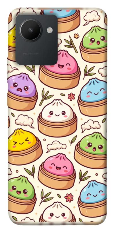 Чохол itsPrint Pattern dumpling для Realme C30, паттерн, купити оптом з доставкою