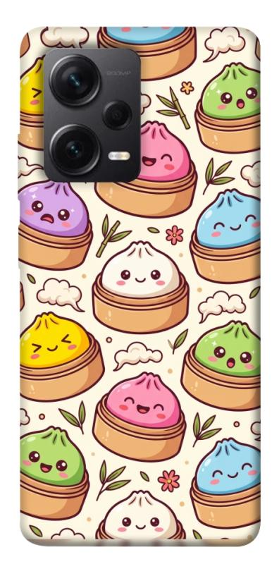 Чохол itsPrint Pattern dumpling для Xiaomi Redmi Note 12 Pro+ 5G, паттерн, купити оптом з доставкою