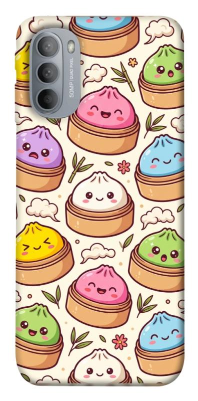 Чохол itsPrint Pattern dumpling для Motorola Moto G31, паттерн, купити оптом з доставкою