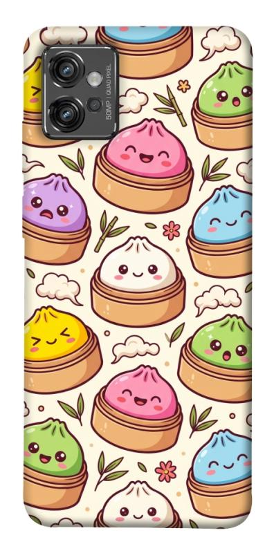 Чохол itsPrint Pattern dumpling для Motorola Moto G32, паттерн, купити оптом з доставкою