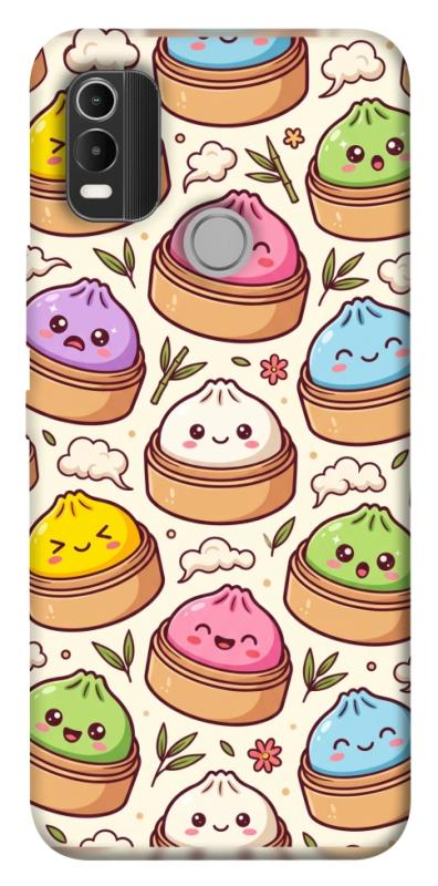 Чохол itsPrint Pattern dumpling для Nokia C21 Plus, паттерн, купити оптом з доставкою