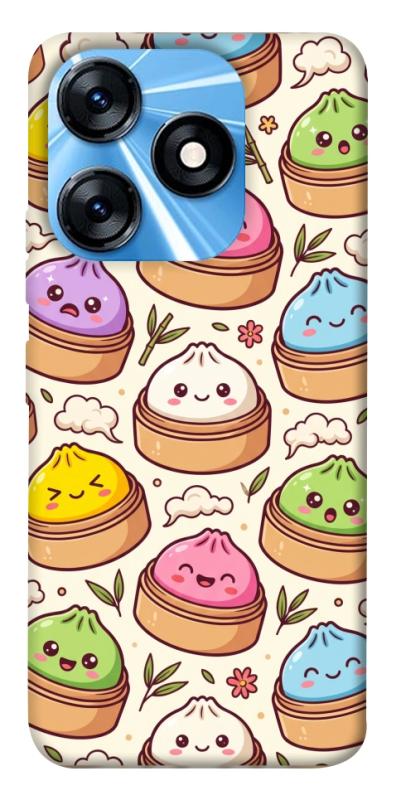 Чохол itsPrint Pattern dumpling для TECNO Spark 10 Pro, паттерн, купити оптом з доставкою