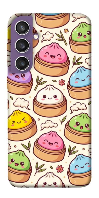 Чохол itsPrint Pattern dumpling для Samsung Galaxy S23 FE, паттерн, купити оптом з доставкою