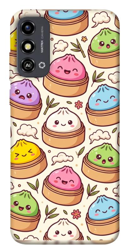 Чохол itsPrint Pattern dumpling для ZTE Blade A53, паттерн, купити оптом з доставкою