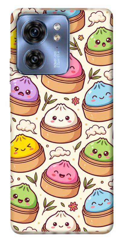 Чохол itsPrint Pattern dumpling для Motorola Edge 40, паттерн, купити оптом з доставкою
