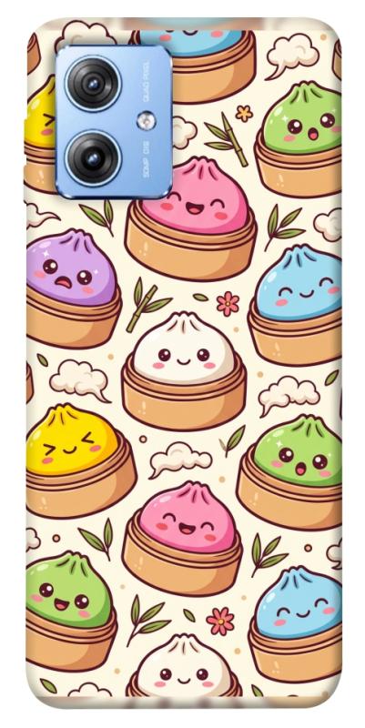 Чохол itsPrint Pattern dumpling для Motorola Moto G84, паттерн, купити оптом з доставкою