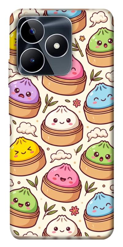 Чохол itsPrint Pattern dumpling для Realme C53, паттерн, купити оптом з доставкою