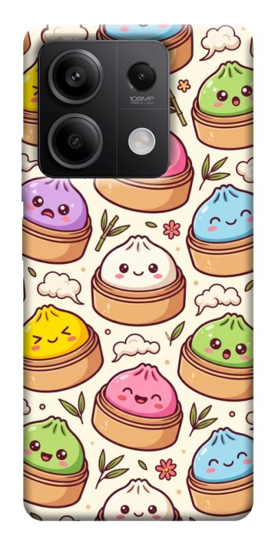 Чохол itsPrint Pattern dumpling для Xiaomi Redmi Note 13 5G, паттерн, купити оптом з доставкою