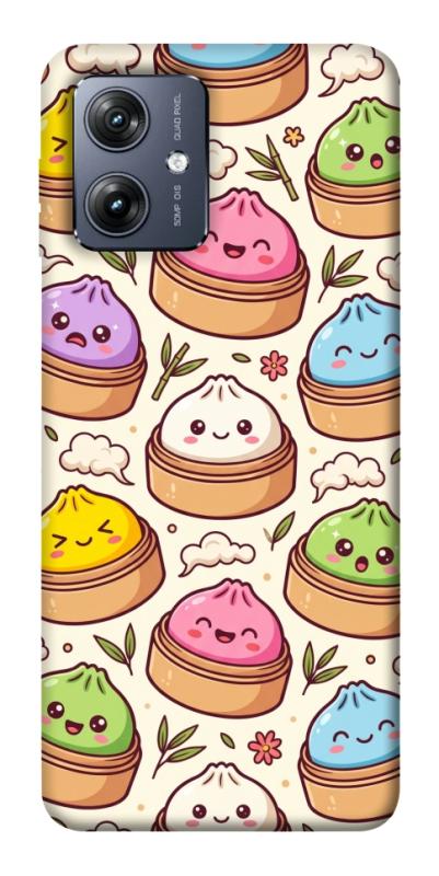 Чохол itsPrint Pattern dumpling для Motorola Moto G54, паттерн, купити оптом з доставкою